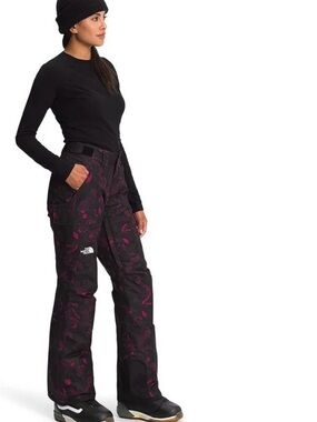 The North Face Women’s Freedom Insulated Pants in Roxbury Pink Halfton Floral